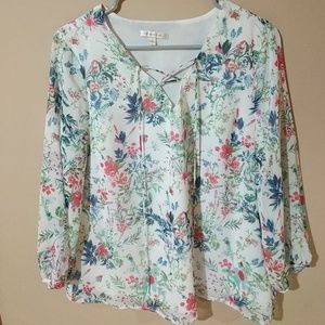 Pretty Flower Blouse